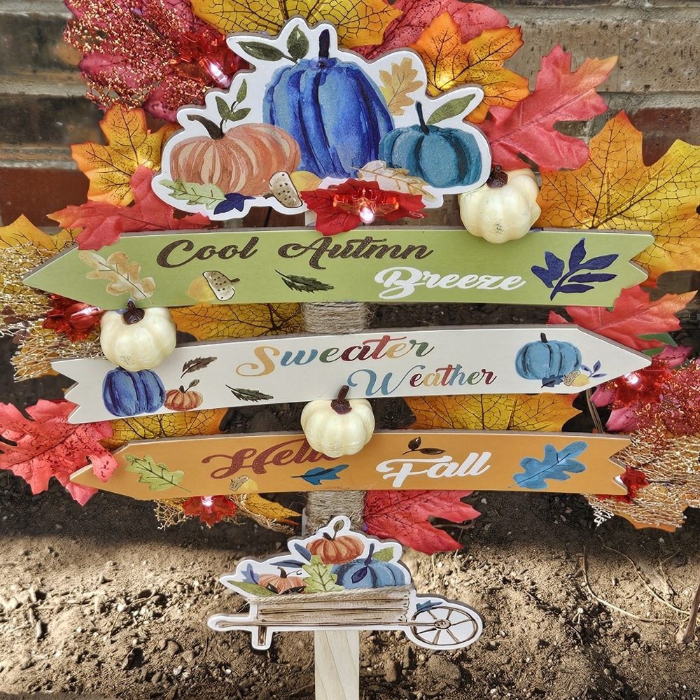 Fall Yard Sign - Picture 2 of 3